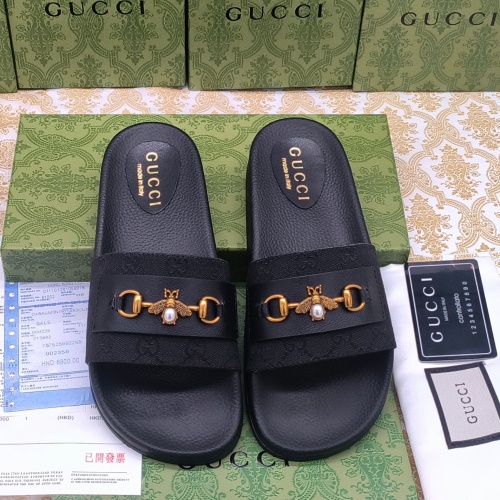 Cheap Gucci Slippers For Men #1198844 Replica Wholesale [$52.00 USD] [ITEM#1198844] on Replica Gucci Slippers