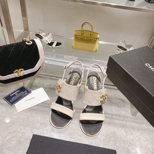 Cheap Chanel Sandal For Women #1198850 Replica Wholesale [$102.00 USD] [ITEM#1198850] on Replica Chanel Sandal