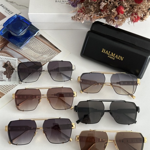 Cheap Balmain AAA Quality Sunglasses #1198927 Replica Wholesale [$76.00 USD] [ITEM#1198927] on Replica Balmain AAA Quality Sunglasses