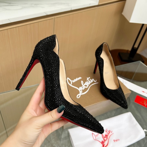 Cheap Christian Louboutin High-heeled shoes For Women #1198967 Replica Wholesale [$125.00 USD] [ITEM#1198967] on Replica Christian Louboutin High-heeled shoes