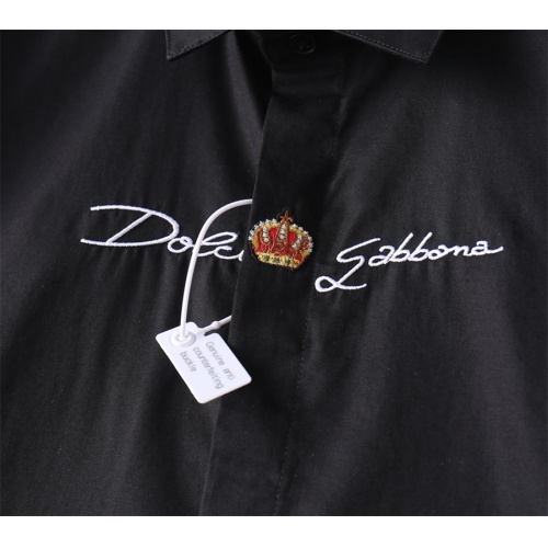 Cheap Dolce &amp; Gabbana D&amp;G Shirts Long Sleeved For Men #1198980 Replica Wholesale [$48.00 USD] [ITEM#1198980] on Replica Dolce &amp; Gabbana D&amp;G Shirts