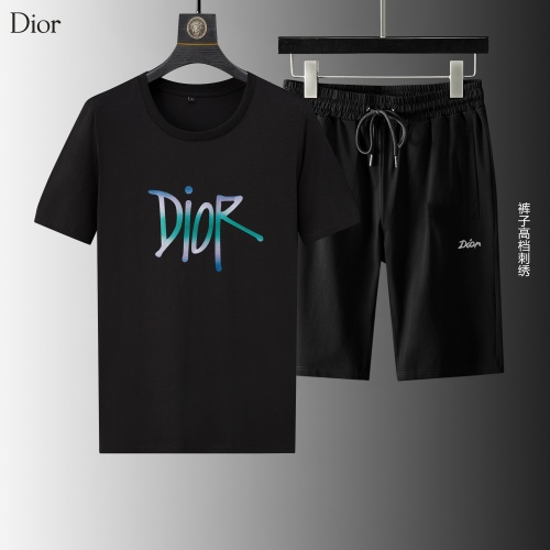 Cheap Christian Dior Tracksuits Short Sleeved For Men #1199162 Replica Wholesale [$56.00 USD] [ITEM#1199162] on Replica Christian Dior Tracksuits