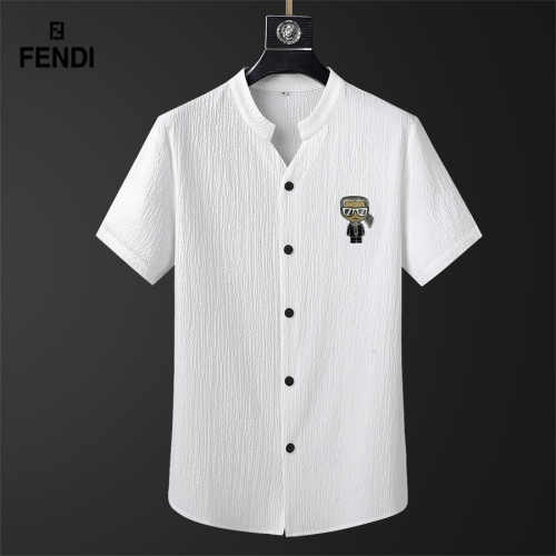 Cheap Fendi Tracksuits Short Sleeved For Men #1199225 Replica Wholesale [$68.00 USD] [ITEM#1199225] on Replica Fendi Tracksuits