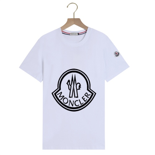 Cheap Moncler T-Shirts Short Sleeved For Men #1199389 Replica Wholesale [$23.00 USD] [ITEM#1199389] on Replica Moncler T-Shirts