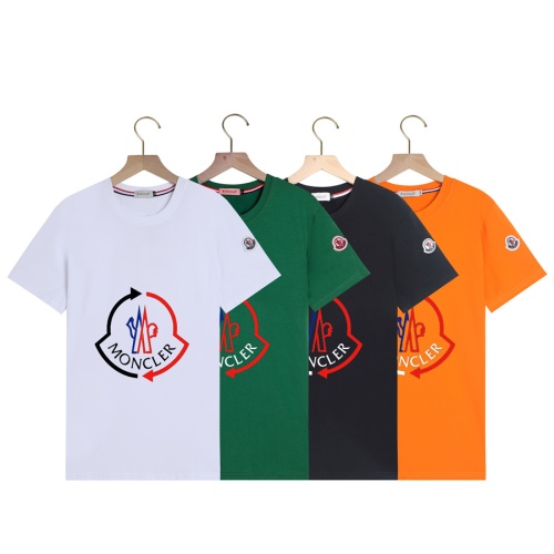 Cheap Moncler T-Shirts Short Sleeved For Men #1199398 Replica Wholesale [$23.00 USD] [ITEM#1199398] on Replica Moncler T-Shirts