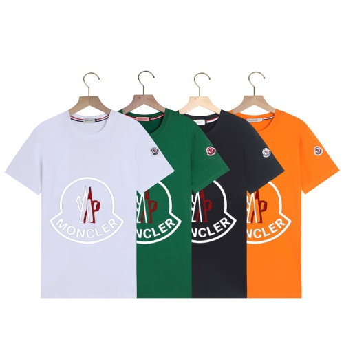 Cheap Moncler T-Shirts Short Sleeved For Men #1199405 Replica Wholesale [$23.00 USD] [ITEM#1199405] on Replica Moncler T-Shirts