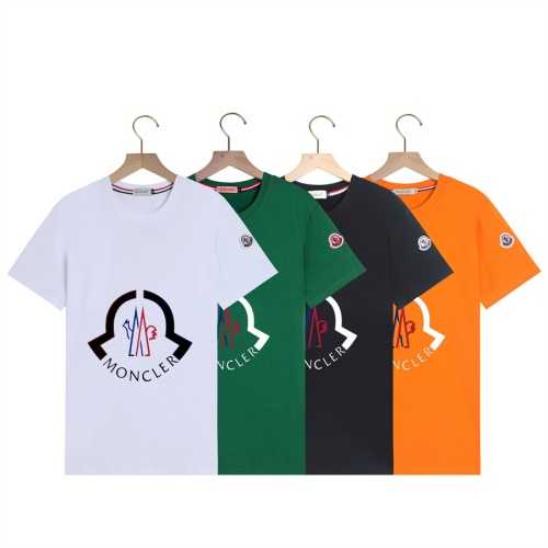 Cheap Moncler T-Shirts Short Sleeved For Men #1199411 Replica Wholesale [$23.00 USD] [ITEM#1199411] on Replica Moncler T-Shirts