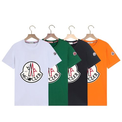 Cheap Moncler T-Shirts Short Sleeved For Men #1199417 Replica Wholesale [$23.00 USD] [ITEM#1199417] on Replica Moncler T-Shirts