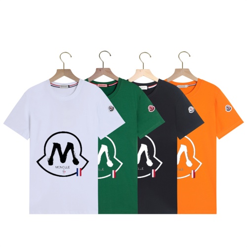 Cheap Moncler T-Shirts Short Sleeved For Men #1199427 Replica Wholesale [$23.00 USD] [ITEM#1199427] on Replica Moncler T-Shirts
