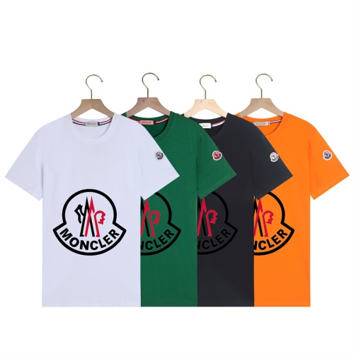 Cheap Moncler T-Shirts Short Sleeved For Men #1199430 Replica Wholesale [$23.00 USD] [ITEM#1199430] on Replica Moncler T-Shirts