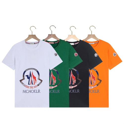 Cheap Moncler T-Shirts Short Sleeved For Men #1199433 Replica Wholesale [$23.00 USD] [ITEM#1199433] on Replica Moncler T-Shirts