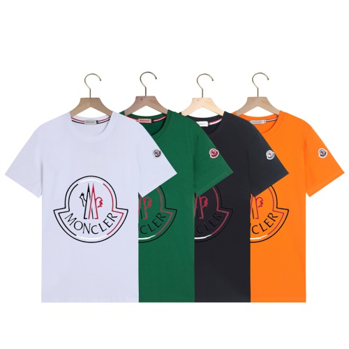 Cheap Moncler T-Shirts Short Sleeved For Men #1199437 Replica Wholesale [$23.00 USD] [ITEM#1199437] on Replica Moncler T-Shirts