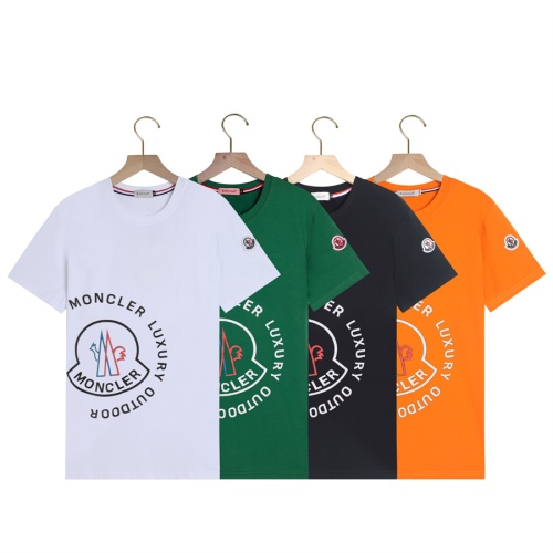 Cheap Moncler T-Shirts Short Sleeved For Men #1199442 Replica Wholesale [$23.00 USD] [ITEM#1199442] on Replica Moncler T-Shirts