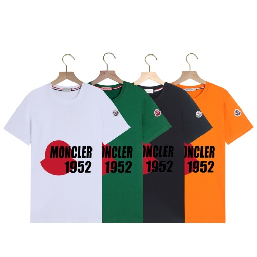 Cheap Moncler T-Shirts Short Sleeved For Men #1199458 Replica Wholesale [$23.00 USD] [ITEM#1199458] on Replica Moncler T-Shirts