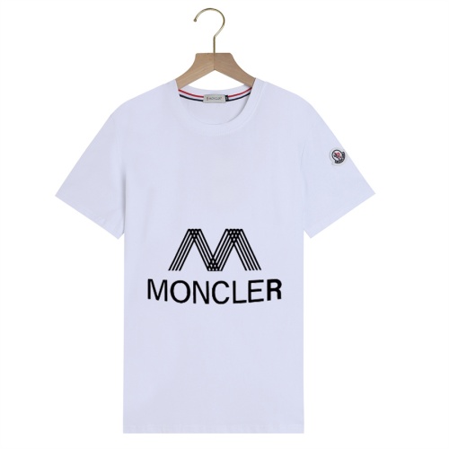 Cheap Moncler T-Shirts Short Sleeved For Men #1199489 Replica Wholesale [$23.00 USD] [ITEM#1199489] on Replica Moncler T-Shirts