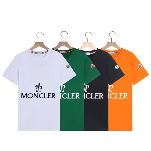 Cheap Moncler T-Shirts Short Sleeved For Men #1199493 Replica Wholesale [$23.00 USD] [ITEM#1199493] on Replica Moncler T-Shirts