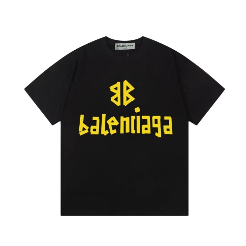 Cheap Balenciaga T-Shirts Short Sleeved For Unisex #1199540 Replica Wholesale [$34.00 USD] [ITEM#1199540] on Replica Balenciaga T-Shirts