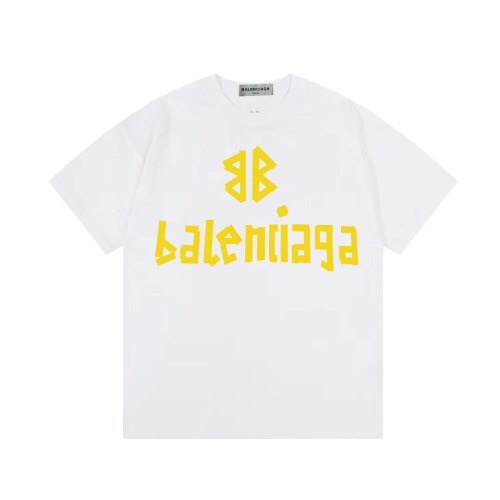 Cheap Balenciaga T-Shirts Short Sleeved For Unisex #1199541 Replica Wholesale [$34.00 USD] [ITEM#1199541] on Replica Balenciaga T-Shirts