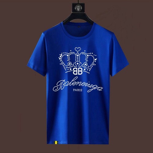 Cheap Balenciaga T-Shirts Short Sleeved For Men #1199615 Replica Wholesale [$40.00 USD] [ITEM#1199615] on Replica Balenciaga T-Shirts