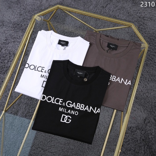 Cheap Dolce &amp; Gabbana D&amp;G T-Shirts Short Sleeved For Men #1199789 Replica Wholesale [$32.00 USD] [ITEM#1199789] on Replica Dolce &amp; Gabbana D&amp;G T-Shirts