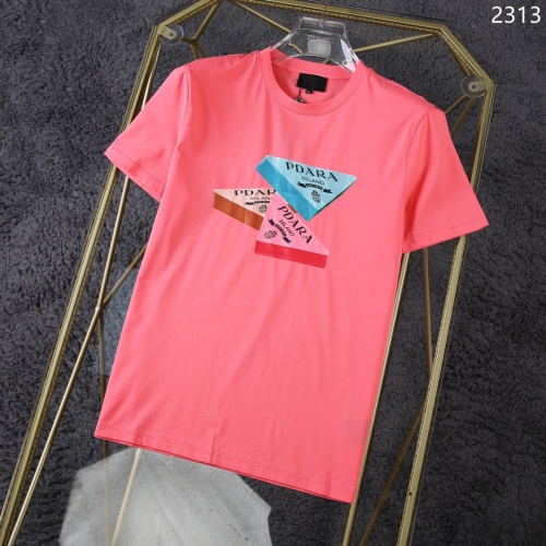 Cheap Prada T-Shirts Short Sleeved For Men #1199796 Replica Wholesale [$32.00 USD] [ITEM#1199796] on Replica Prada T-Shirts