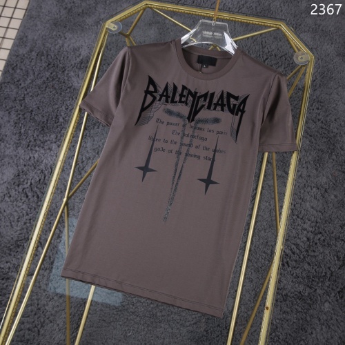 Cheap Balenciaga T-Shirts Short Sleeved For Men #1199810 Replica Wholesale [$32.00 USD] [ITEM#1199810] on Replica Balenciaga T-Shirts