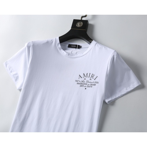Cheap Amiri T-Shirts Short Sleeved For Men #1199836 Replica Wholesale [$25.00 USD] [ITEM#1199836] on Replica Amiri T-Shirts