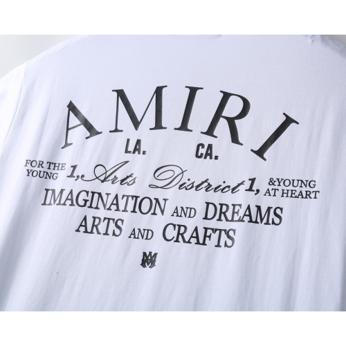 Cheap Amiri T-Shirts Short Sleeved For Men #1199836 Replica Wholesale [$25.00 USD] [ITEM#1199836] on Replica Amiri T-Shirts