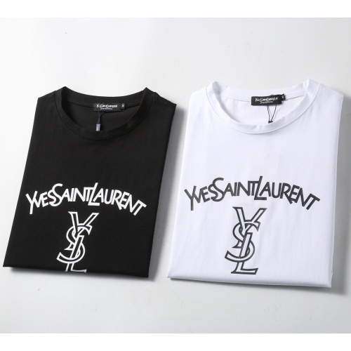 Cheap Yves Saint Laurent YSL T-shirts Short Sleeved For Men #1199866 Replica Wholesale [$25.00 USD] [ITEM#1199866] on Replica Yves Saint Laurent YSL T-shirts