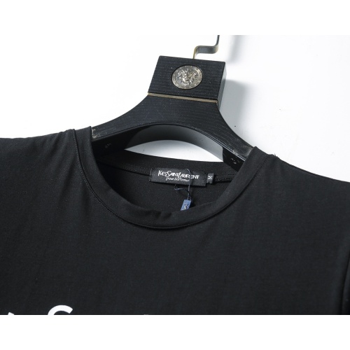 Cheap Yves Saint Laurent YSL T-shirts Short Sleeved For Men #1199867 Replica Wholesale [$25.00 USD] [ITEM#1199867] on Replica Yves Saint Laurent YSL T-shirts