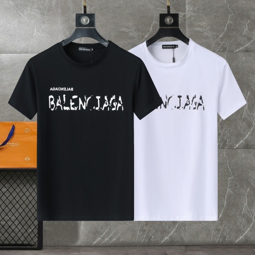 Cheap Balenciaga T-Shirts Short Sleeved For Men #1199880 Replica Wholesale [$25.00 USD] [ITEM#1199880] on Replica Balenciaga T-Shirts