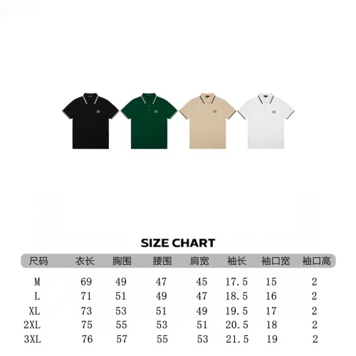 Cheap Dolce &amp; Gabbana D&amp;G T-Shirts Short Sleeved For Men #1200041 Replica Wholesale [$38.00 USD] [ITEM#1200041] on Replica Dolce &amp; Gabbana D&amp;G T-Shirts