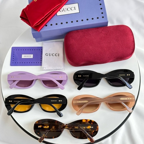 Cheap Gucci AAA Quality Sunglasses #1200154 Replica Wholesale [$48.00 USD] [ITEM#1200154] on Replica Gucci AAA Quality Sunglasses