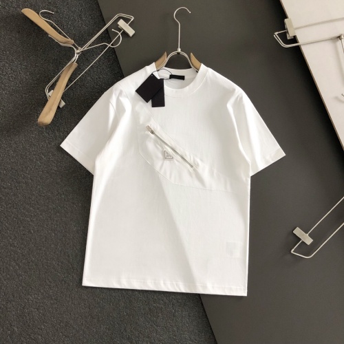 Cheap Prada T-Shirts Short Sleeved For Unisex #1200159 Replica Wholesale [$56.00 USD] [ITEM#1200159] on Replica Prada T-Shirts