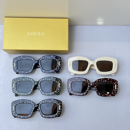 Cheap LOEWE AAA Quality Sunglasses #1200284 Replica Wholesale [$80.00 USD] [ITEM#1200284] on Replica LOEWE AAA Quality Sunglasses