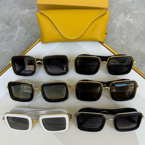 Cheap LOEWE AAA Quality Sunglasses #1200294 Replica Wholesale [$64.00 USD] [ITEM#1200294] on Replica LOEWE AAA Quality Sunglasses