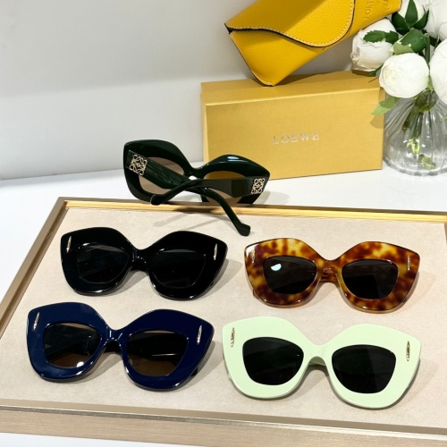 Cheap LOEWE AAA Quality Sunglasses #1200301 Replica Wholesale [$56.00 USD] [ITEM#1200301] on Replica LOEWE AAA Quality Sunglasses