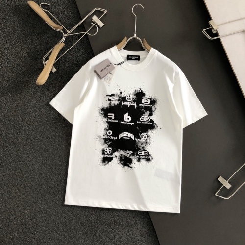 Cheap Balenciaga T-Shirts Short Sleeved For Men #1200404 Replica Wholesale [$64.00 USD] [ITEM#1200404] on Replica Balenciaga T-Shirts