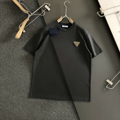 Cheap Prada T-Shirts Short Sleeved For Men #1200453 Replica Wholesale [$80.00 USD] [ITEM#1200453] on Replica Prada T-Shirts