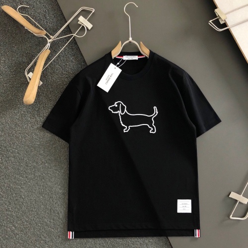 Cheap Thom Browne TB T-Shirts Short Sleeved For Men #1200464 Replica Wholesale [$76.00 USD] [ITEM#1200464] on Replica Thom Browne TB T-Shirts