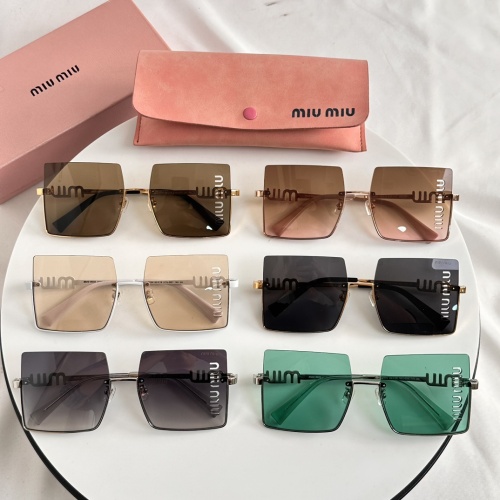 Cheap MIU MIU AAA Quality Sunglasses #1200607 Replica Wholesale [$64.00 USD] [ITEM#1200607] on Replica MIU MIU AAA Sunglasses