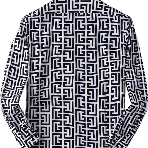 Cheap Balmain Shirts Long Sleeved For Men #1200704 Replica Wholesale [$48.00 USD] [ITEM#1200704] on Replica Balmain Shirts