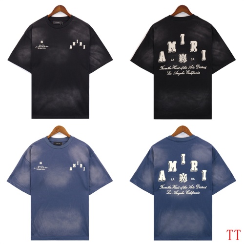 Cheap Amiri T-Shirts Short Sleeved For Unisex #1200740 Replica Wholesale [$32.00 USD] [ITEM#1200740] on Replica Amiri T-Shirts