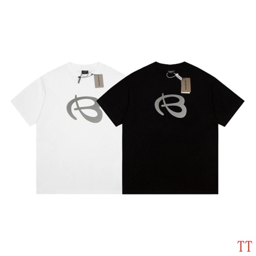 Cheap Balenciaga T-Shirts Short Sleeved For Men #1200748 Replica Wholesale [$27.00 USD] [ITEM#1200748] on Replica Balenciaga T-Shirts