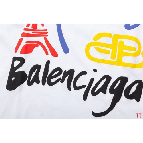 Cheap Balenciaga T-Shirts Short Sleeved For Men #1200786 Replica Wholesale [$27.00 USD] [ITEM#1200786] on Replica Balenciaga T-Shirts