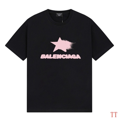 Cheap Balenciaga T-Shirts Short Sleeved For Men #1200799 Replica Wholesale [$27.00 USD] [ITEM#1200799] on Replica Balenciaga T-Shirts