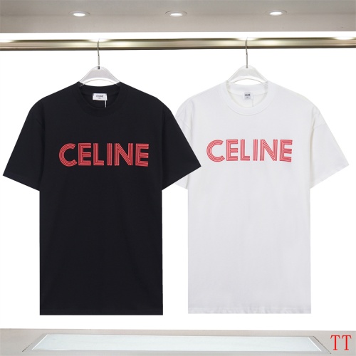 Cheap Celine T-Shirts Short Sleeved For Unisex #1200816 Replica Wholesale [$32.00 USD] [ITEM#1200816] on Replica Celine T-Shirts