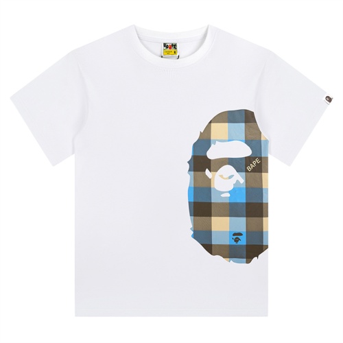 Cheap Bape T-Shirts Short Sleeved For Men #1200901 Replica Wholesale [$25.00 USD] [ITEM#1200901] on Replica Bape T-Shirts