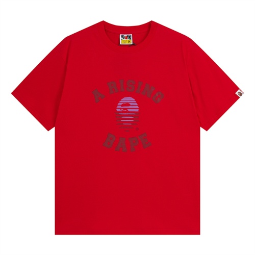 Cheap Bape T-Shirts Short Sleeved For Men #1200931 Replica Wholesale [$27.00 USD] [ITEM#1200931] on Replica Bape T-Shirts