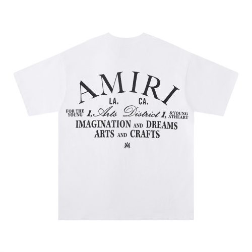 Cheap Amiri T-Shirts Short Sleeved For Unisex #1200983 Replica Wholesale [$27.00 USD] [ITEM#1200983] on Replica Amiri T-Shirts